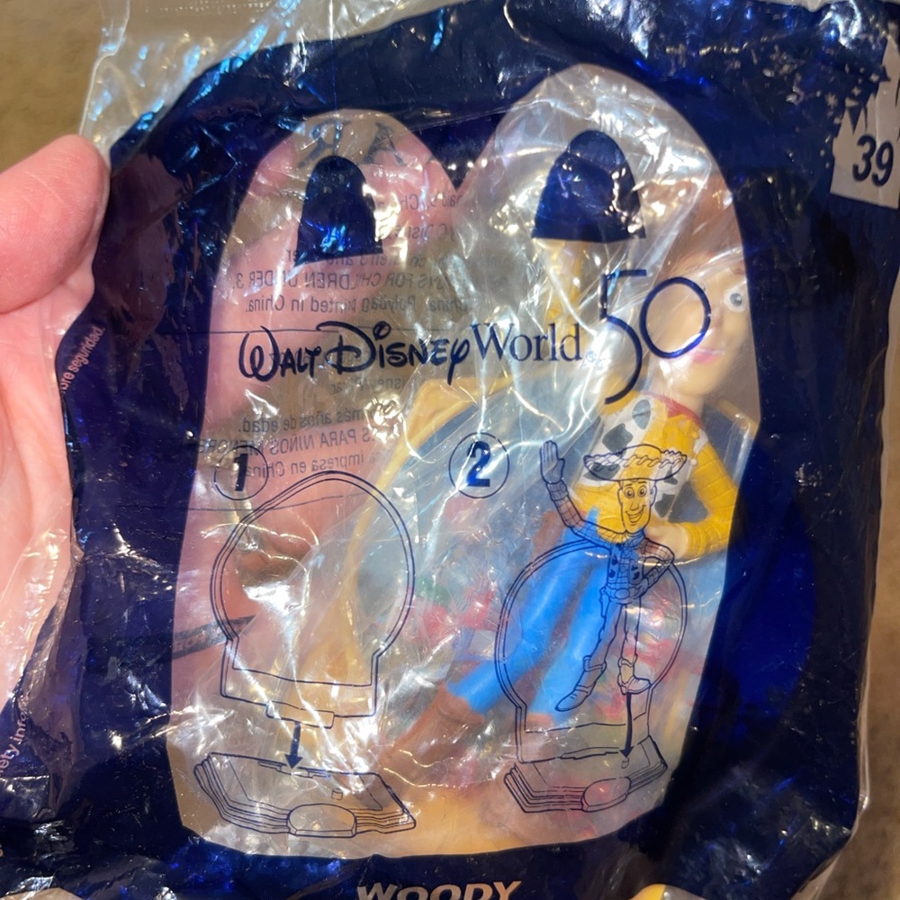 McDonald’s Happy Meal Toy - Walt Disney World 50th Anniversary - Woody toy